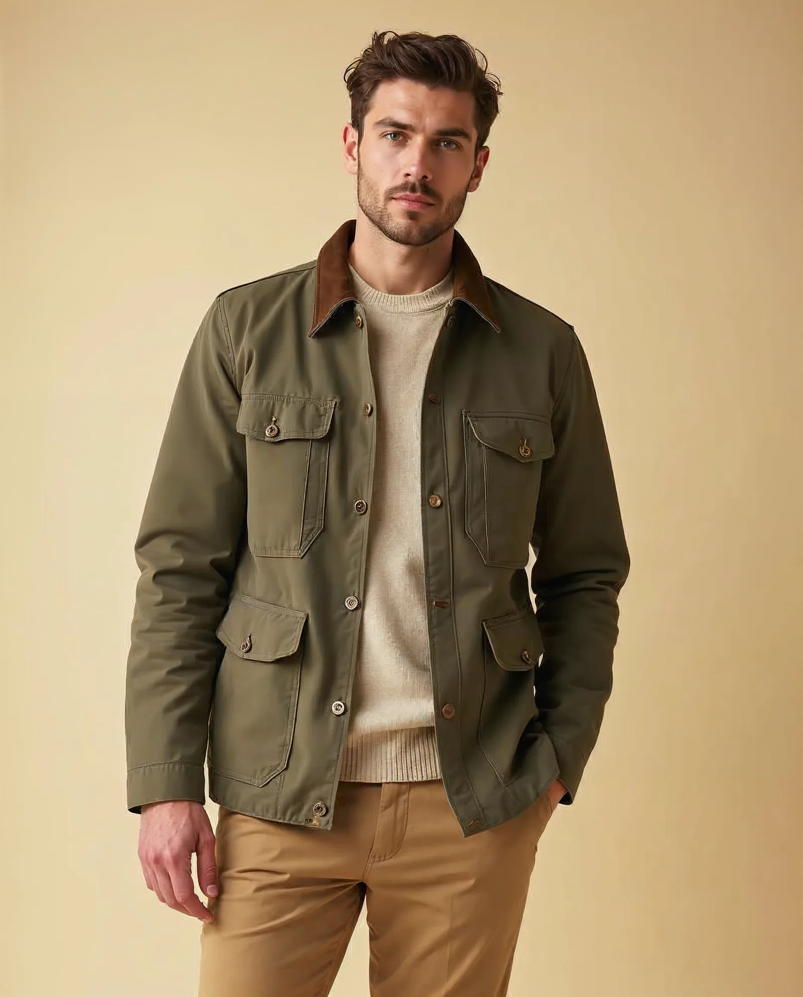 Leather Jacket - Dark Brown